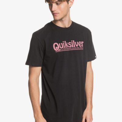 Camiseta Hombre QUIKSILVER manga corta New Slang LACK (kvj0) Ref. EQYZT05754 negra