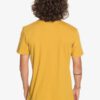 Camiseta Hombre QUIKSILVER manga corta Comp Logo HONEY (ylv0) Ref. EQYZT06056 amarilla logo básica