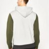 Sudadera Quiksilver Hombre casual con capucha Under Shelter LIGHT GREY HEATHER (sjsh) Ref. EQYFT04087 Azul y caqui
