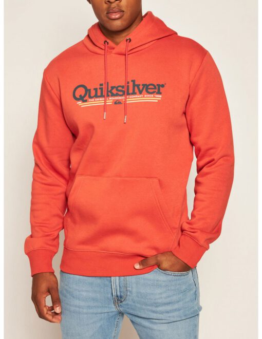 Sudadera Quiksilver Hombre casual con cremallera y capucha Tropical Lines CHILI (nnh0) Ref. EQYFT04204 roja