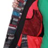 Chaqueta esquí ROXY niña con capucha pelo sintético Jett Sky (KVJ4) Ref. ERGTJ00020 negro estampado étnico
