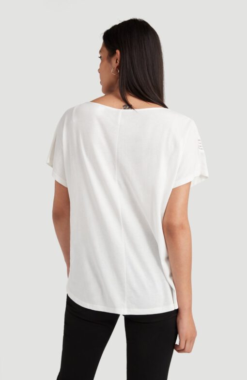 Camiseta O'NEILL Mujer cuello redondo CALI SUNSET T-SHIRT Lifestyle women Ref. 0P7304 White Blanca