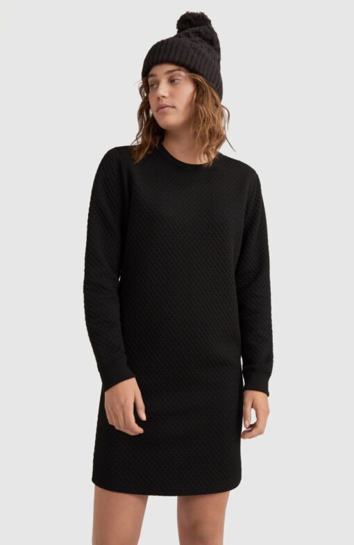 Vestido sudadera O'NEILL cuello redondo ARALIA MIDI DRESS Lifestyle women Ref. 0P8904 Black Negro