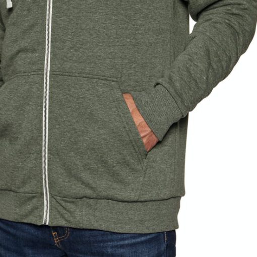 Sudadera BILLABONG hombre caliente interior borrego con capucha All Day Sherpa Zip Ref. F1FL19 Militar verde jaspeado