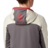 Sudadera COLUMBIA Mujer con capucha y cremallera Columbia Lodge™ Ref. 1860911023 Crema y gris