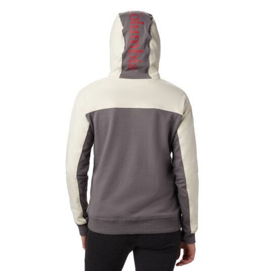 Sudadera COLUMBIA Mujer con capucha y cremallera Columbia Lodge™ Ref. 1860911023 Crema y gris