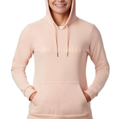 Sudadera COLUMBIA Mujer con capucha Logotipo en relieve de Columbia™ Ref. 1895751870 Rosa palo