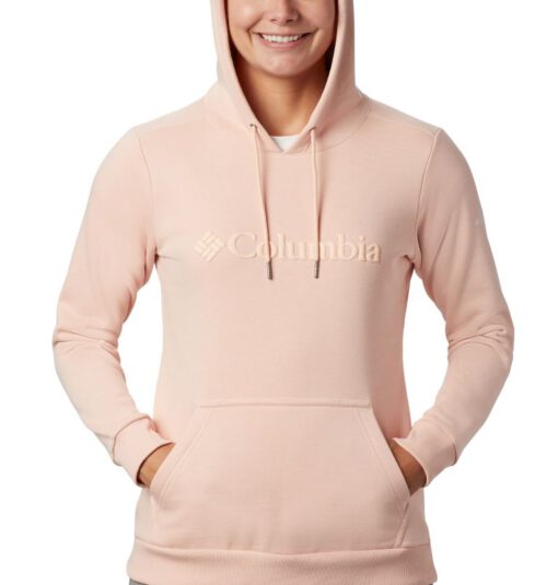 Sudadera COLUMBIA Mujer con capucha Logotipo en relieve de Columbia™ Ref. 1895751870 Rosa palo