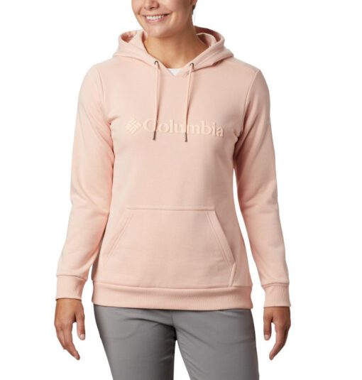 Sudadera COLUMBIA Mujer con capucha Logotipo en relieve de Columbia™ Ref. 1895751870 Rosa palo