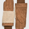 Guantes Barts de piel de ante mujer Fifi Gloves negro Talla M Ref. 39558309 Brown marrón natural