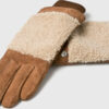 Guantes Barts de piel de ante mujer Fifi Gloves negro Talla M Ref. 39558309 Brown marrón natural
