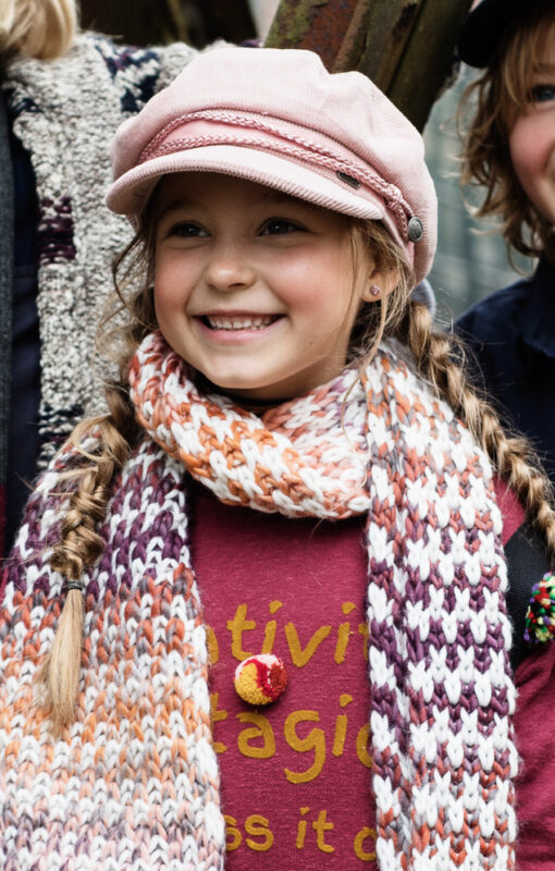 Gorro Niña Barts 4 años ref. 4107408 Pink Catalina Cap rosa palo pana