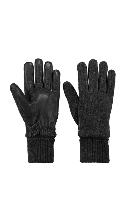 Guantes Barts de cuero hombres BHRIC Gloves Black Talla L Ref. 3549401 negros
