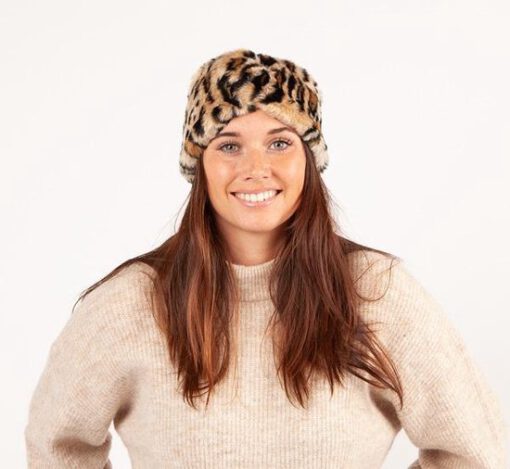 Diadema banda Barts de pelo sintético para mujer ASTER HEADBAND Ref. 4469009 Leopard estampado animal print
