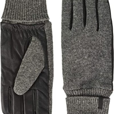 Guantes Barts de cuero hombres BHRIC Gloves Grey Talla L Ref. 3549402 gris lana y piel