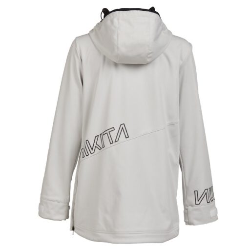 Sudadera Nieve NIKITA Mujer con capucha RADIO HOODIE - WHITE Ref. NKWSRAD-WHT Blanca