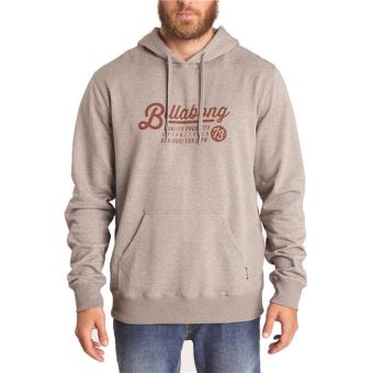 Sudadera Hombre con capucha Billabong saddle hood Grey Heather Ref. C1HO01 BIP7 Gris jaspeado