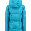 Chaqueta plumón ROXY niña con capucha Jacke Contagious BLUE (BRW0) Ref. ERGJK03008 Liso azul turquesa