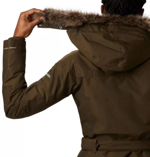 Chaqueta COLUMBIA con capucha y aislamiento para Mujer cálida Carson Pass™ Olive Green Ref. 1515501319 verde oliva