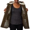 Chaqueta COLUMBIA con capucha y aislamiento para Mujer cálida Carson Pass™ Olive Green Ref. 1515501319 verde oliva