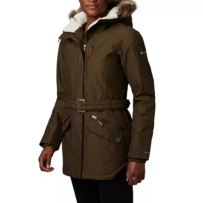 Chaqueta COLUMBIA con capucha y aislamiento para Mujer cálida Carson Pass™ Olive Green Ref. 1515501319 verde oliva