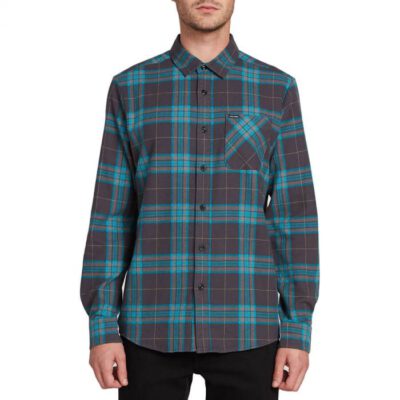 Camisa VOLCOM de Manga larga Hombre FRANELA CUADROS CADEN PLAID RNE blue Ref. A0531906 cuadros azules