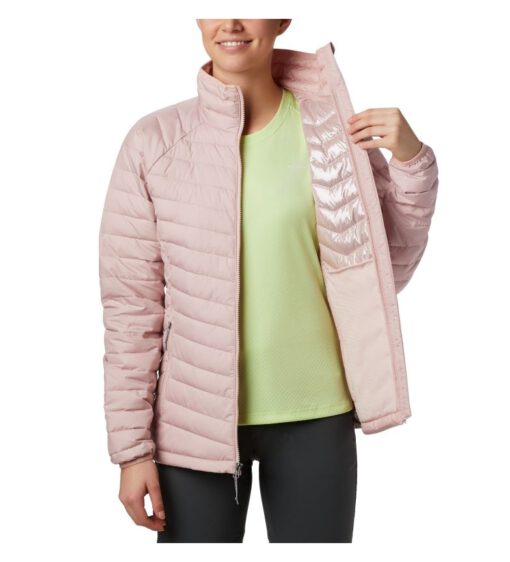 Chaqueta COLUMBIA con cremallera y aislamiento para Mujer clásica Powder Lite™ Pink Ref. 1699061626 rosa palo