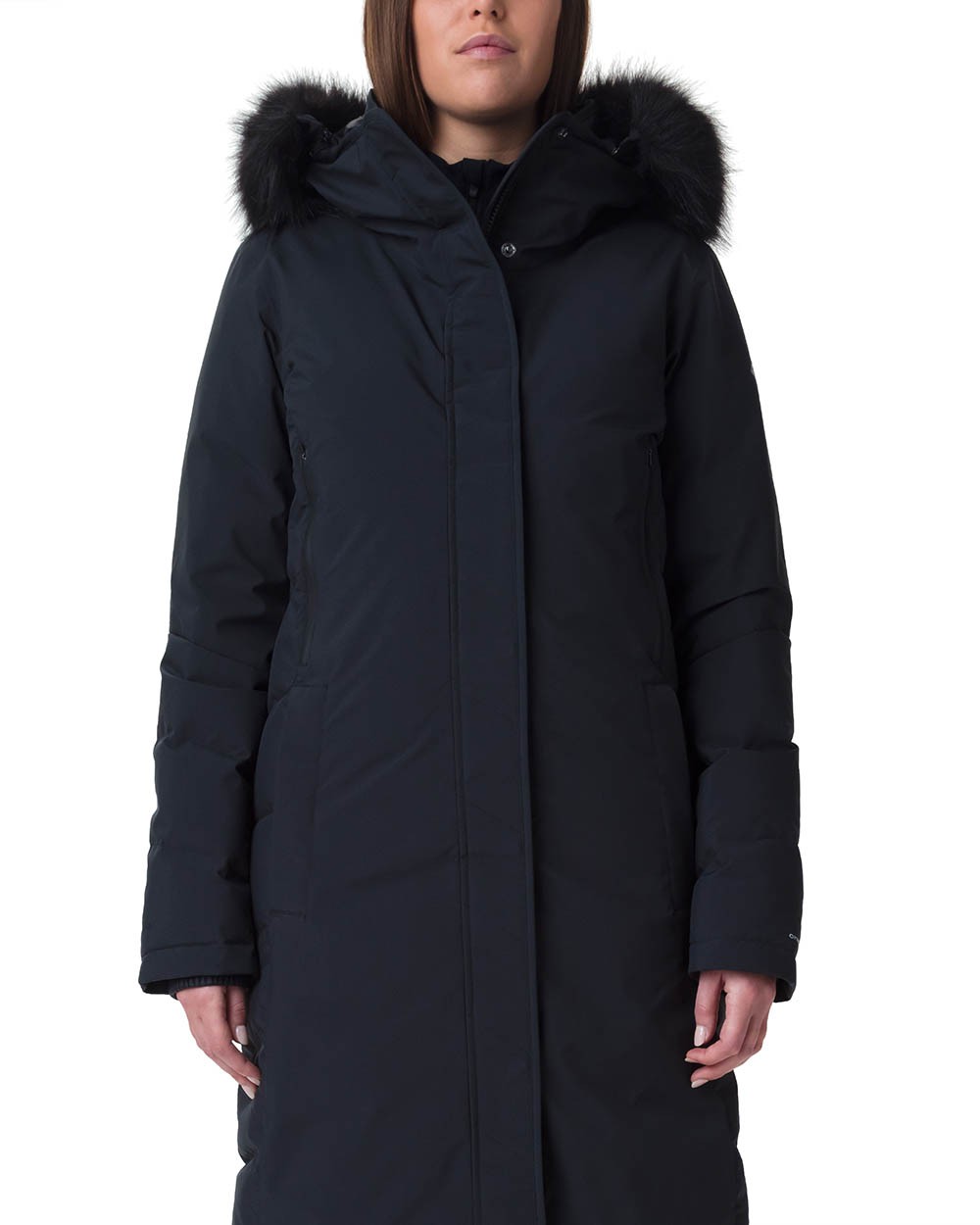 parka pluma larga