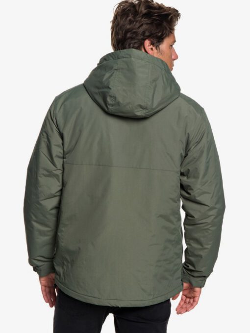 Chaqueta invierno QUIKSILVER hombre Anorak resistente al agua con capucha Tazawa (CQY0) Ref. EQYJK03432 verde caqui