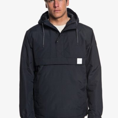 Chaqueta invierno QUIKSILVER hombre Anorak resistente al agua con capucha Tazawa (KVJ2) Ref. EQYJK03432 negro