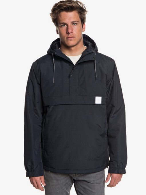 Chaqueta invierno QUIKSILVER hombre Anorak resistente al agua con capucha Tazawa (KVJ2) Ref. EQYJK03432 negro