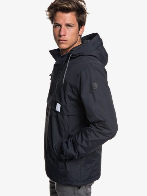 Chaqueta invierno QUIKSILVER hombre Anorak resistente al agua con capucha Tazawa (KVJ2) Ref. EQYJK03432 negro