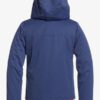 Chaqueta esquí ROXY niña con capucha Jetty MEDIEVAL BLUE (bte0) Ref. ERGTJ03083 azul detalles fucsia