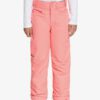 Pantalones nieve ROXY niña aislante WarmFlight® x3 Backyard SHELL PINK (mhg0) Ref. ERGTP03015 Coral rosa
