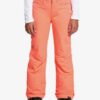 Pantalones nieve ROXY niña aislante WarmFlight® x3 Backyard BEETROOT (mjlo) Ref. ERGTP03021 naranja