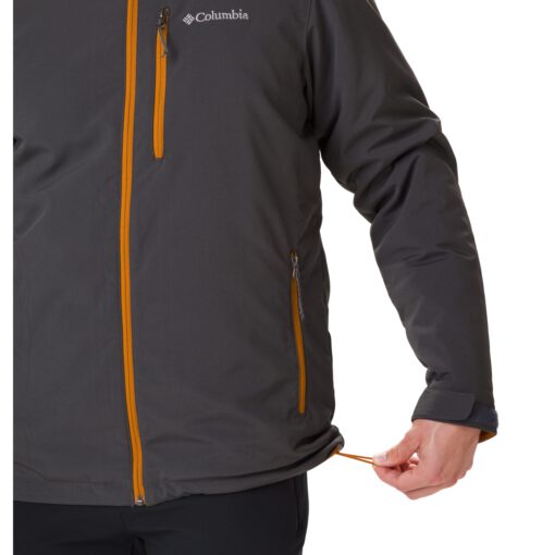 Chaqueta forro polar COLUMBIA con capucha y aislamiento para hombre Softshell Gate Racer™ Shark, Harvester Ref. 1557532012 Gris oscura