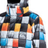 Chaqueta nieve QUIKSILVER niño con capucha MISSION 10K CHECK BLUE Jacket (BNL1) Ref. KTBSJ313 multicolor cuadros