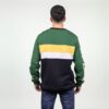 Sudadera Hydroponic hombre cuello redondo CREWNECK FORMULA Black dark green Ref. 20541 Negra y verde