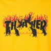Camiseta THRASHER Magazine Hombre manga corta Crows T-Shirt Ref. TSR-144836M amarilla y roja cuervos
