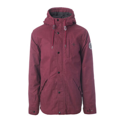 Chaqueta invierno Hombre Rip Curl Urbana con capucha cálidaGURU JACKET Ref. CJKDO4 Granate