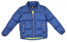 Chaqueta acolchada exterior niño invierno QUIKSILVER con capucha nautical resistente al agua Ref. KKBJK103 azul y naranja