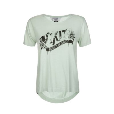 Camiseta NIKITA Mujer manga corta neo tee beauty SGR REF. NHWTNEB silt green verde manzana