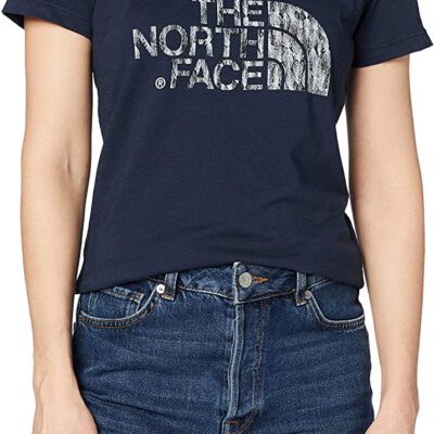 Camiseta Mujer THE NORTH FACE manga corta entallada urban navy T0C256H2G azul marina