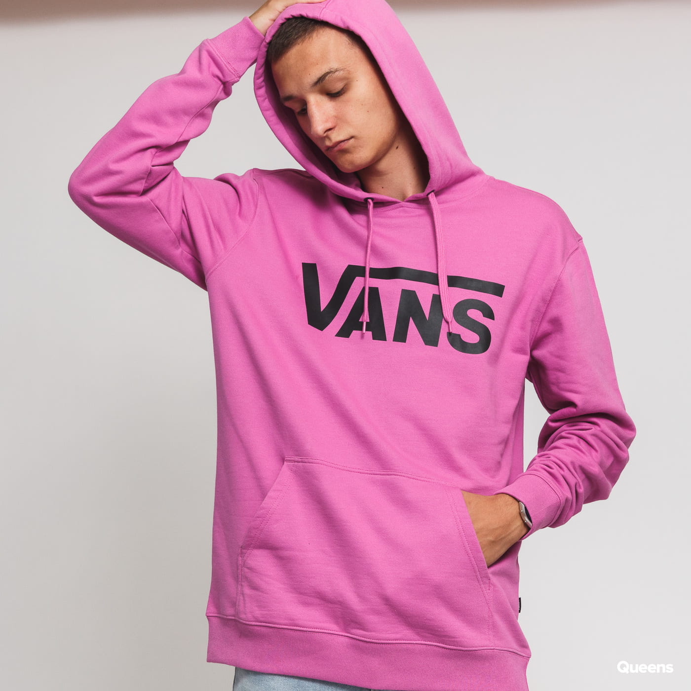 Sudadera Vans Summer Camp Rosa Para Hombre