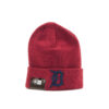 Gorro punto NEW ERA punto Unisex Detroit Tigers League Essential Cuff Cardinal/Navy Ref. 11794701 Rojo logo marino