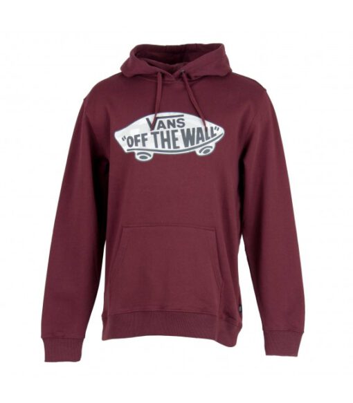 Sudadera VANS Hombre con capucha Off The Wall HD de Vans port royale Ref. V00QLH086 granate logo pecho