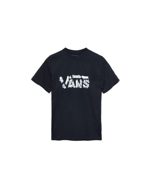 Camiseta manga Corta niño VANS Boys by focus ss boys Ref. VA3HDA95W BLACK negro