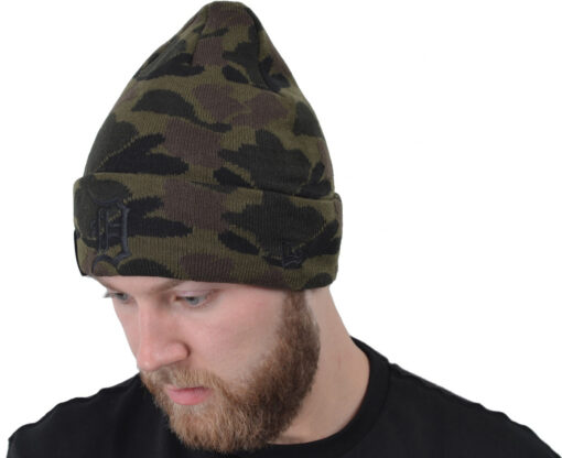 Gorro punto NEW ERA punto Unisex Detroit Tigers League Essential Camo Cuff Knit Ref. 11794840 camuflaje