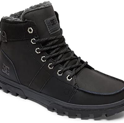 Botas altas impermeables nieve borrego DC SHOES para hombre WOODLAND Black/Gum (BGM) Ref. ADYB700027 begra