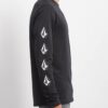 Camiseta Hombre VOLCOM manga larga DEADLY STONE - BLACK Ref. A3631950 logos diamantes manga negra